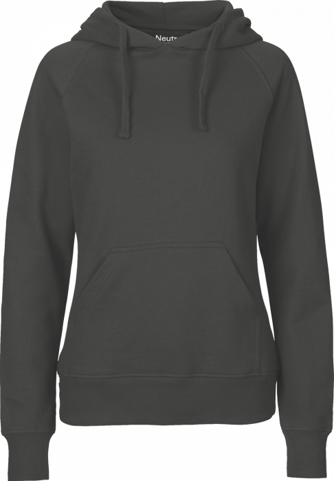 Neutral - Organic Cotton Hoodie Women - Charcoal