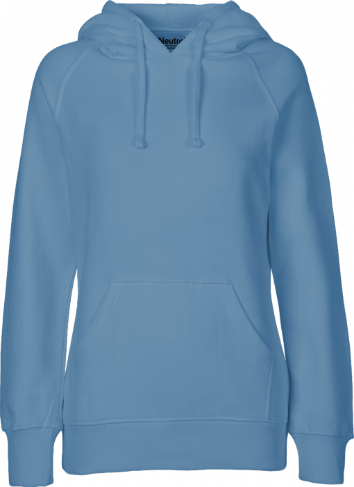 Neutral - Organic Cotton Hoodie Women - Dusty Indigo