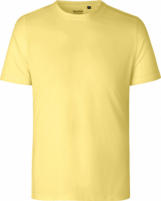 Neutral - Performance T-Shirt Recycled Polyester - Dusty Yellow