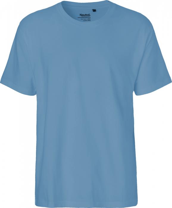 Neutral - Økologisk Klassisk Bomulds T-Shirt - Dusty Indigo