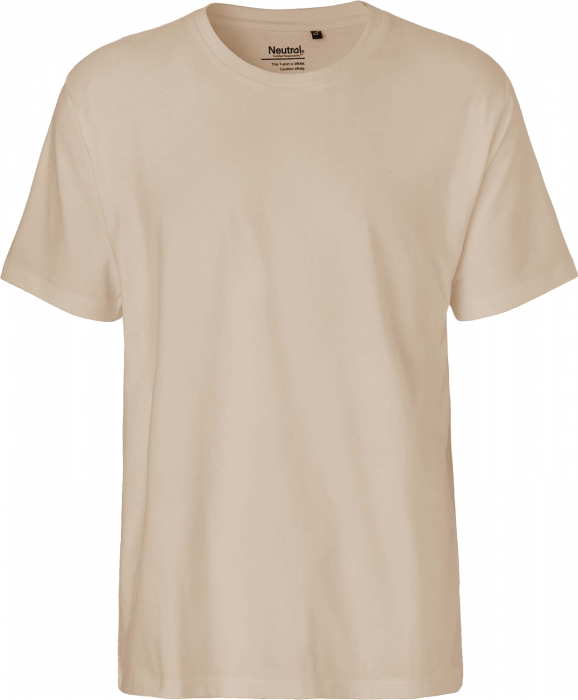 Neutral - Økologisk Klassisk Bomulds T-Shirt - Sand