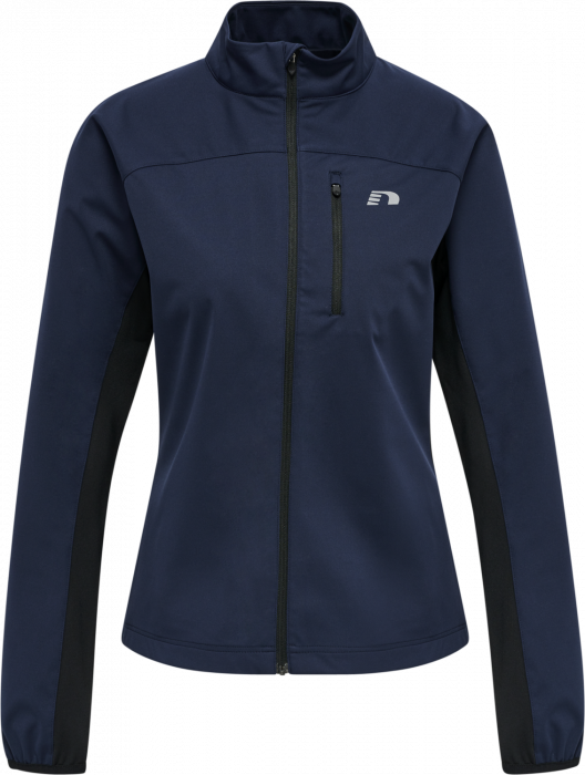 Newline - Women's Core Cross Jacket - Black Iris & svart