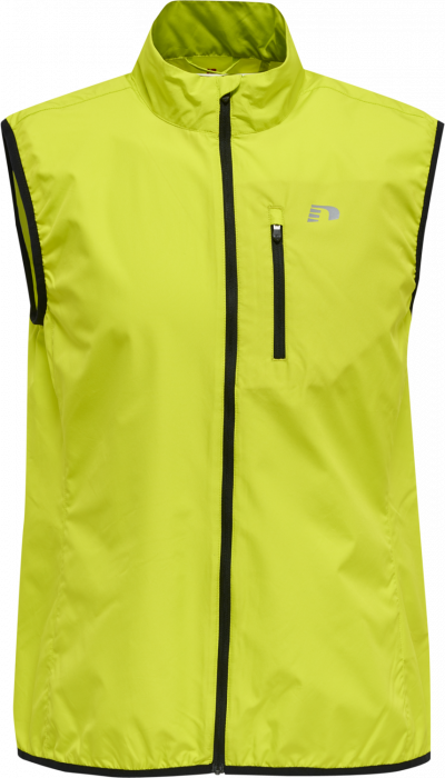 Newline - Kids' Core Windbreaker Vest - Amarelo & preto