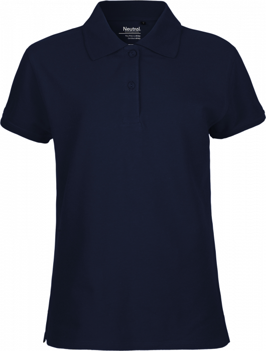 Neutral - Classic Cotton Polo Ladies - Marine