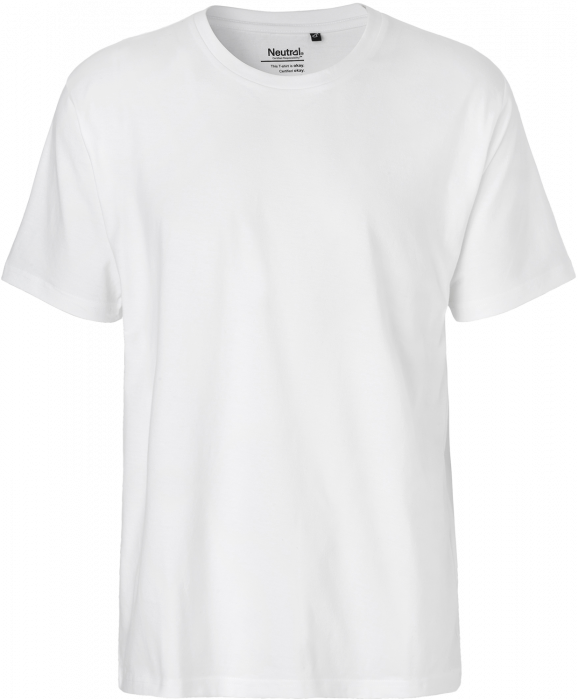 Neutral - Økologisk Klassisk Bomulds T-Shirt - White