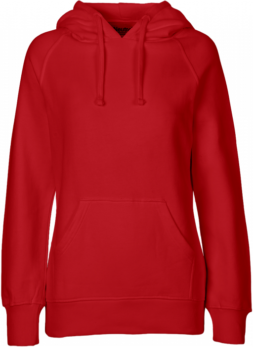 Neutral - Organic Cotton Hoodie Women - Red