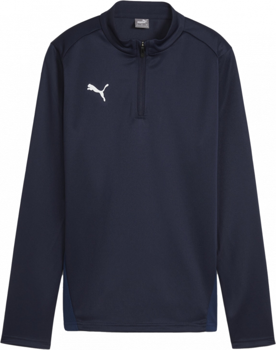 Puma - Team Goal Training Top With Half Zip Women - Marine