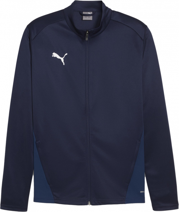 Puma - Teamgoal Training Jacket W. Zip - Marine & blanc