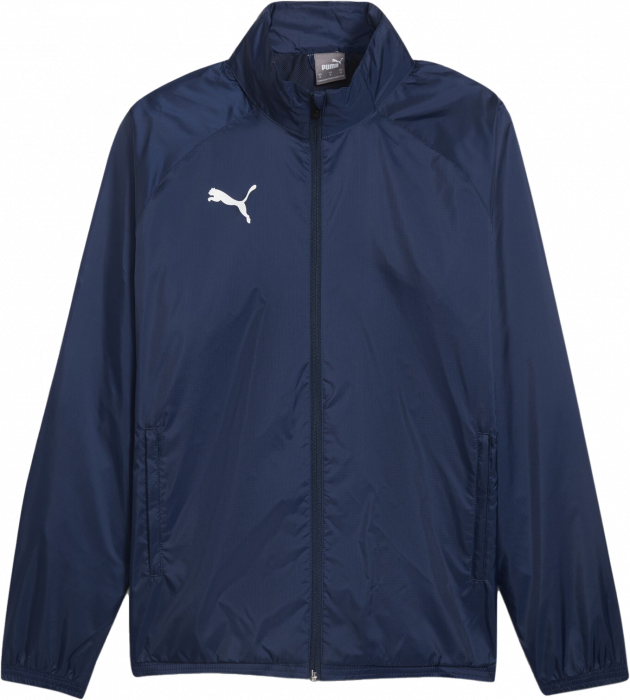 Puma - Teamgoal All Weather Jacket - Marino & blanco