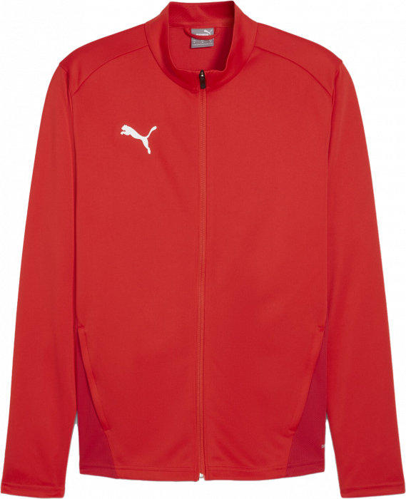 Puma - Teamgoal Training Jacket W. Zip - Rosso & bianco