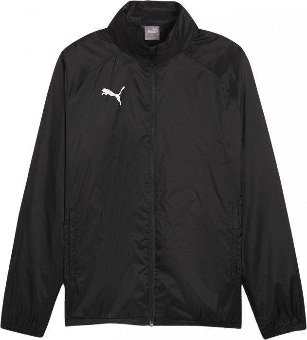 Puma - Teamgoal All Weather Jakke - Sort & hvid