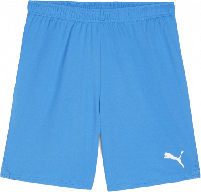 Puma - Teamgoal Shorts - Blue Lemonade & bianco