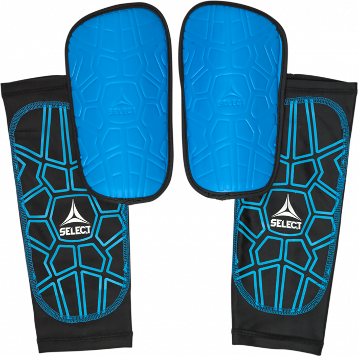 Select - Super Safe Shin Guards V23 - Bleu & noir