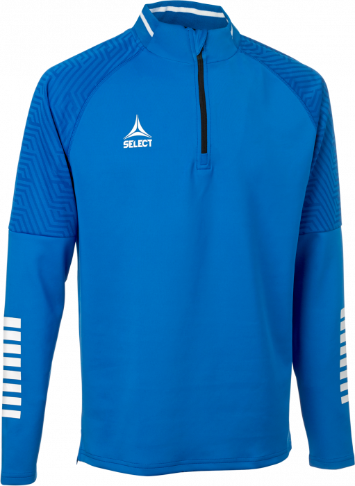 Select - Monaco V24 Training Sweat Half Zip - Bleu