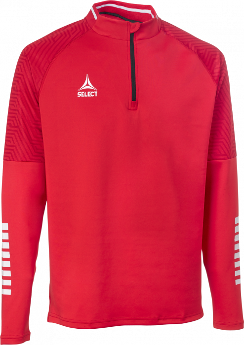 Select - Monaco V24 Training Sweat Half Zip Kids - Czerwony