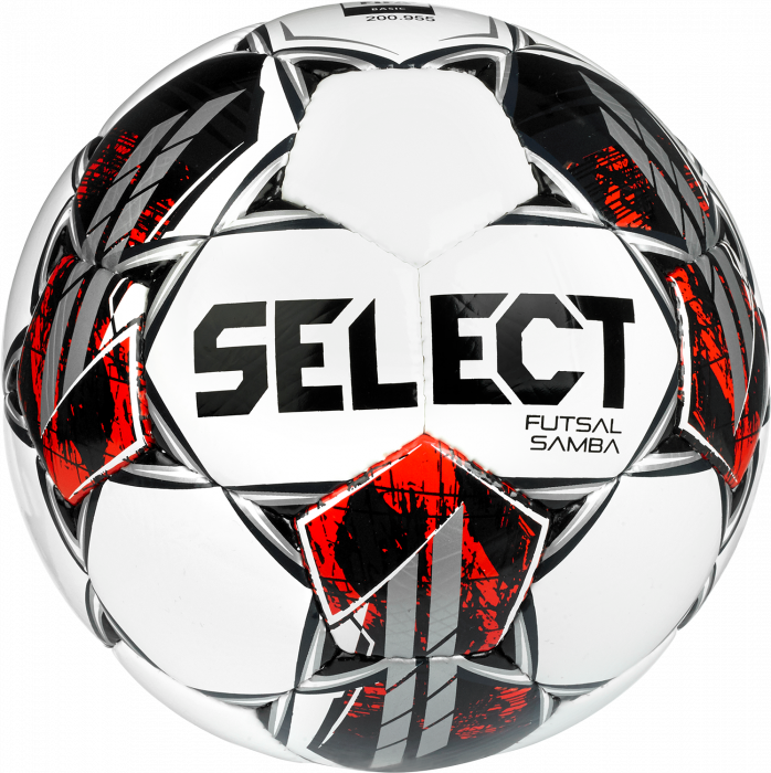 Select - Futsal Samba V22 - White & silver