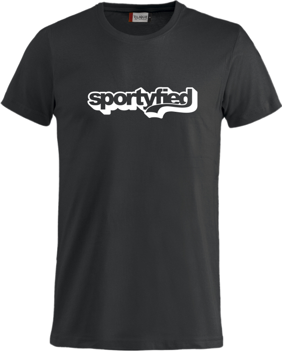 Clique - Sportyfied Tee - Schwarz