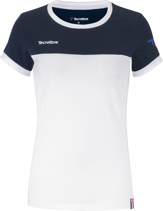 Tecnifibre - Lady F1 Stretch Marine Junior - Navy & white