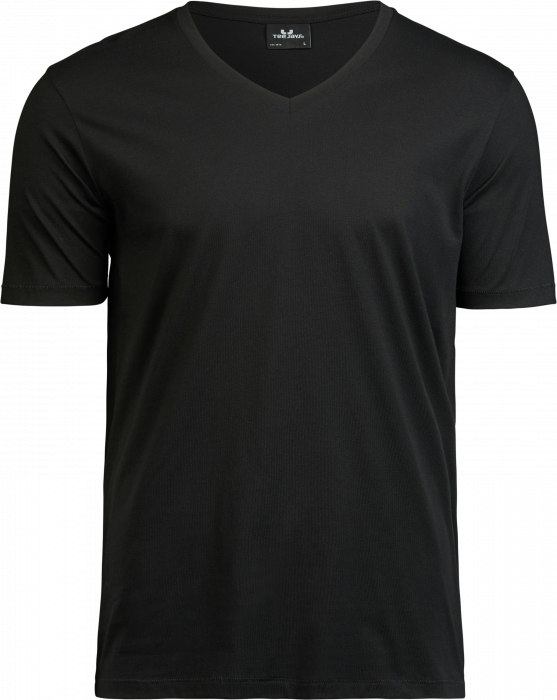 Tee Jays - Organic Cotton V-Neck Tee - black