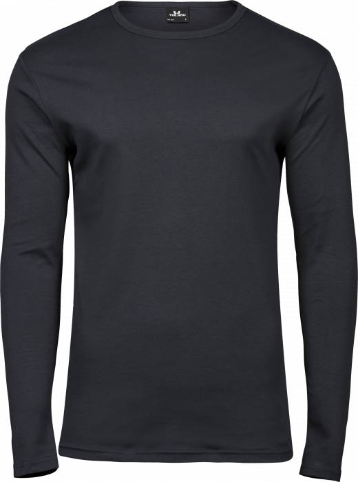 Tee Jays - Long-Sleeved Organic Cotton Tee Men - Dark Grey