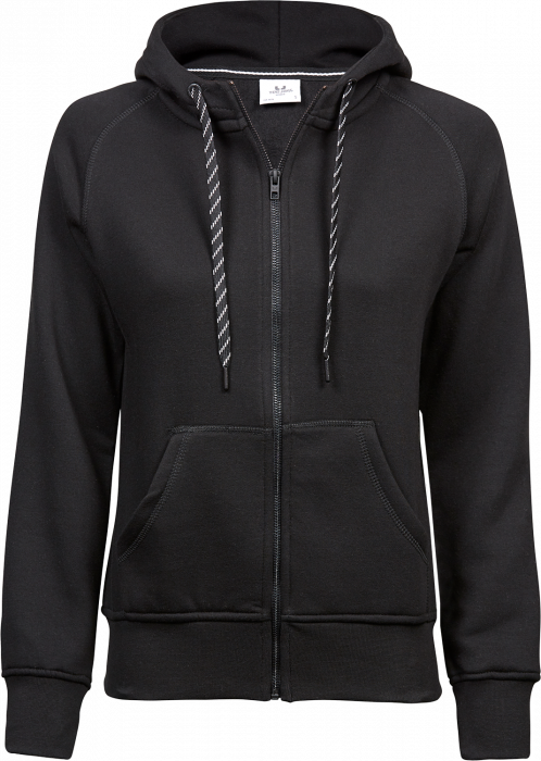 Tee Jays - Womens Fashion Full Zip Hood - negro