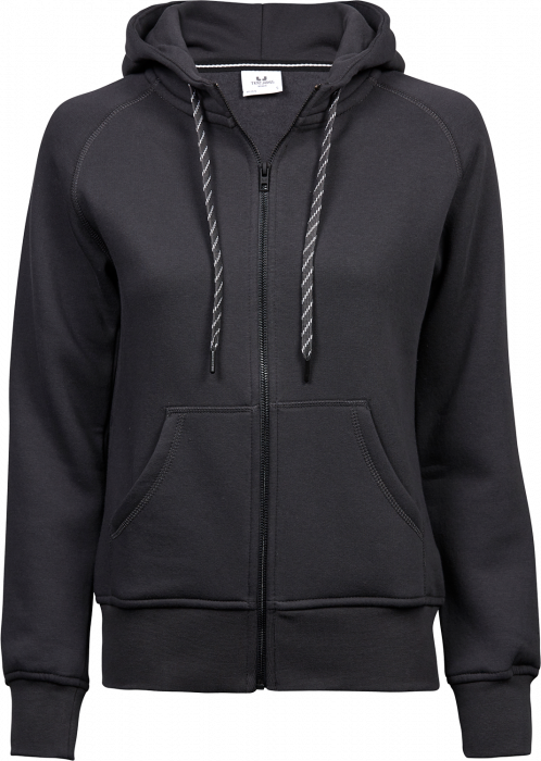 Tee Jays - Womens Fashion Full Zip Hood - Dark Grey