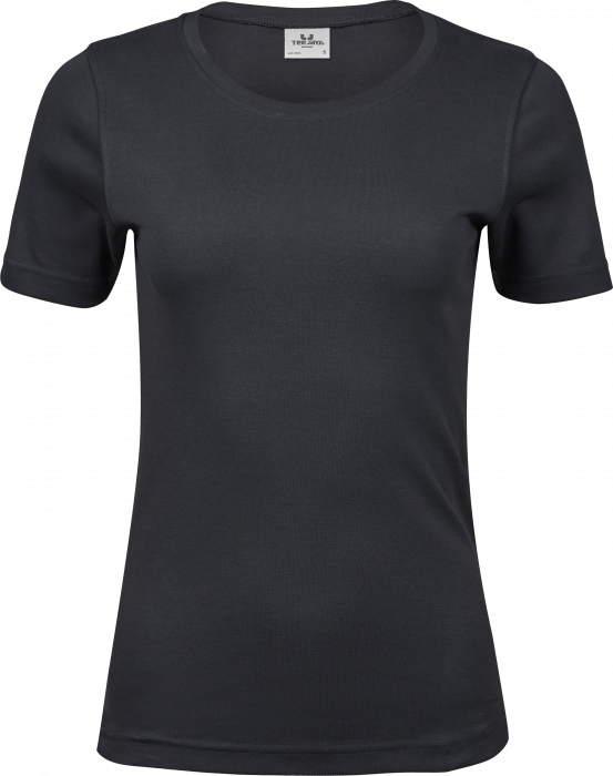 Tee Jays - Comfy Organic Interlock Tee For Women - Dark Grey